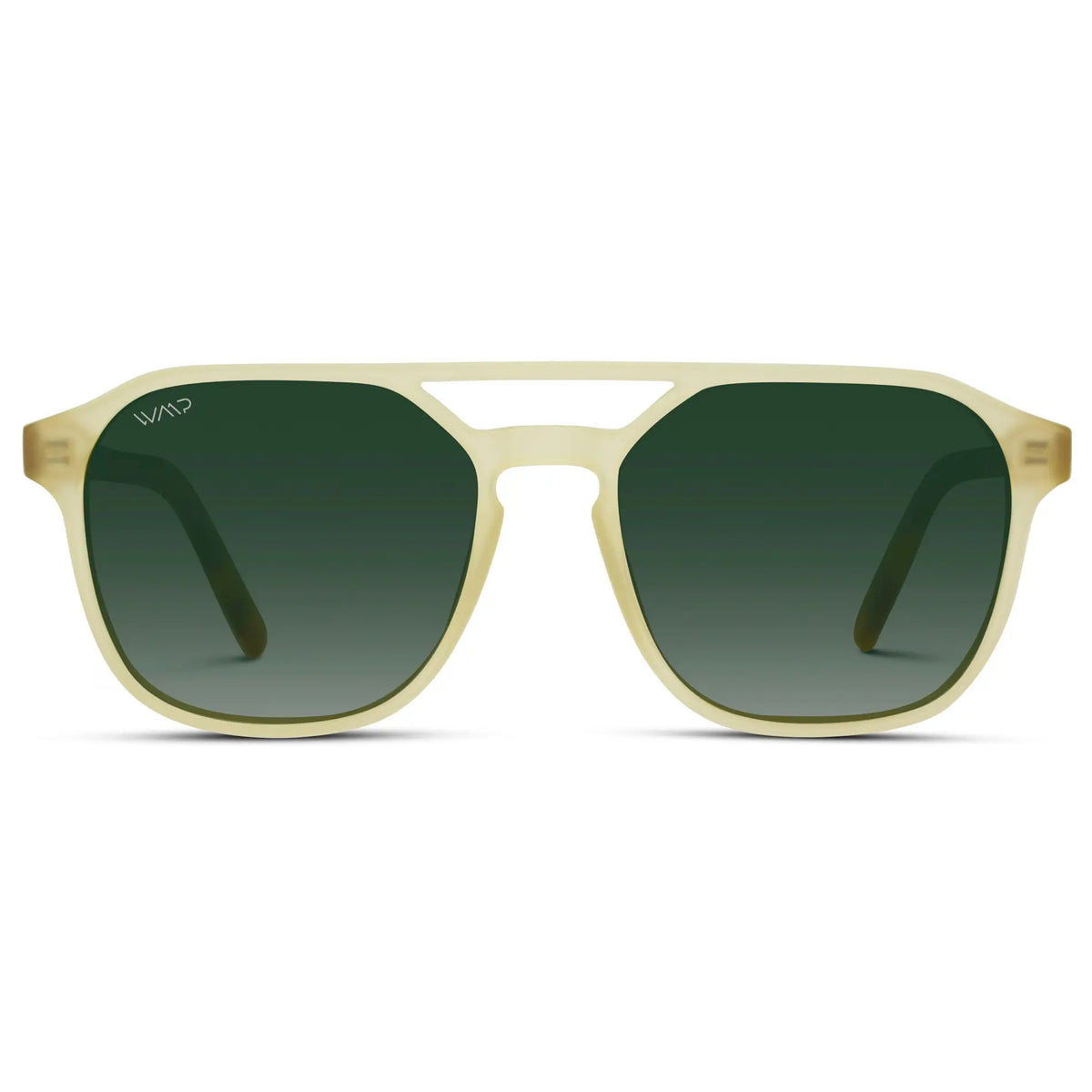 WMP Eyewear Hunter polarized sunglasses in tortoise champagne