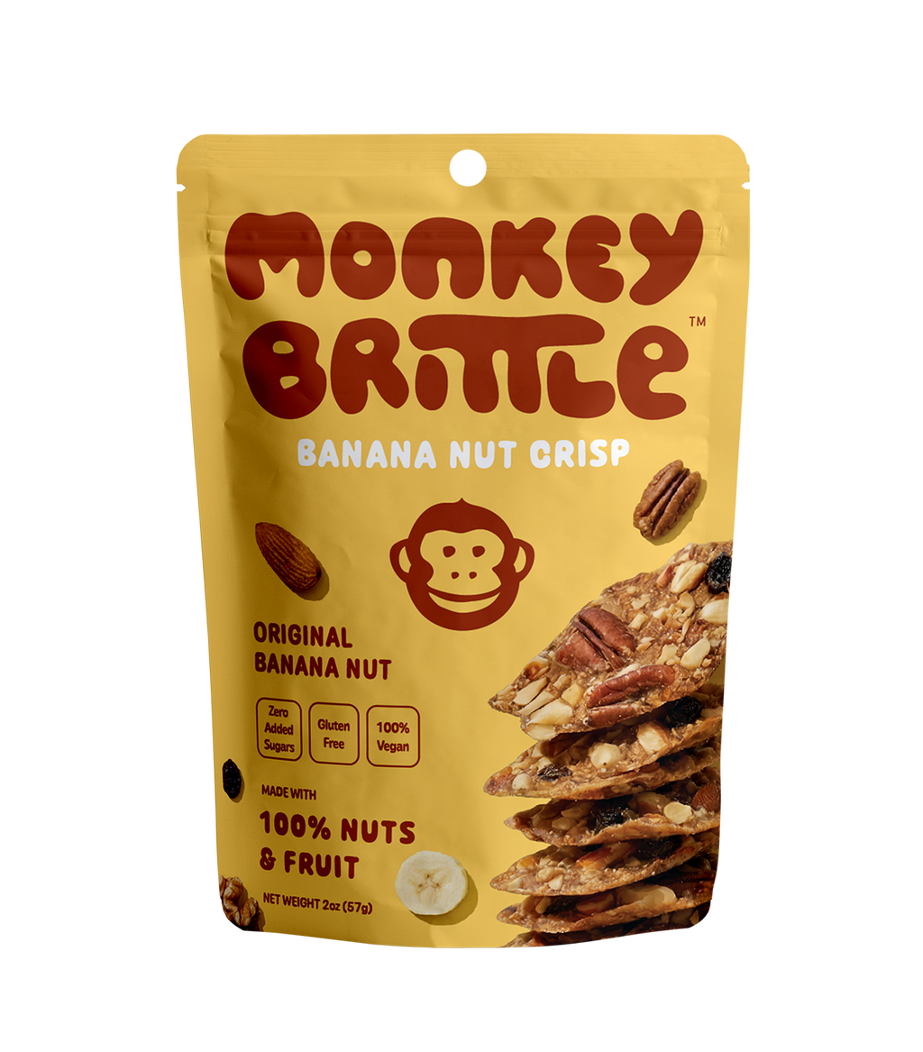 Huggins Family Farms - Monkey Brittle - Original - Case of (6) 2oz Bags