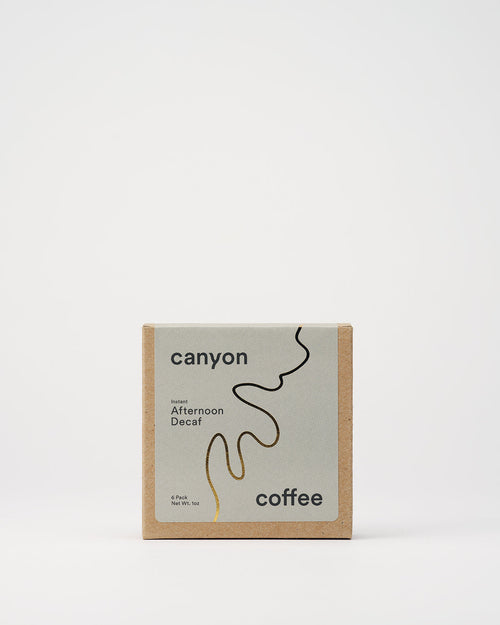 Canyon Coffee Afternoon Decaf instant coffee