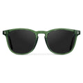 WMP Eyewear Nick polarized sunglasses in emerald green with black lens