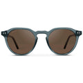 WMP Eyewear Ralph polarized sunglasses in crystal stone blue