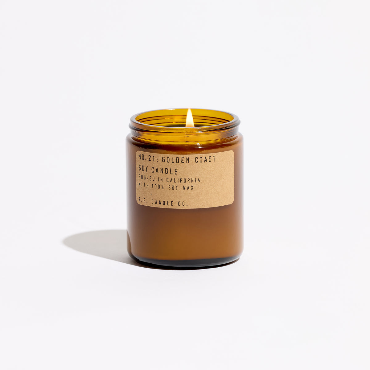 P.F. Candle Co. Golden Coast standard soy candle