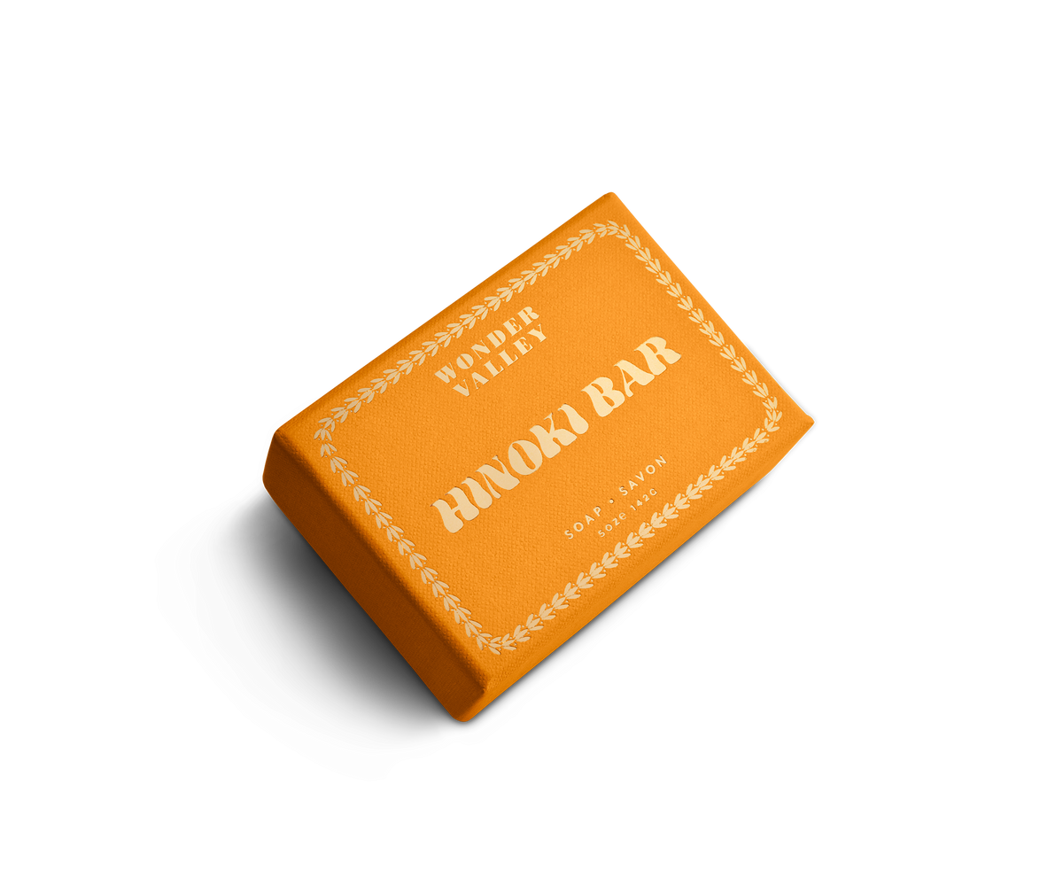 Wonder Valley Hinoki bar soap