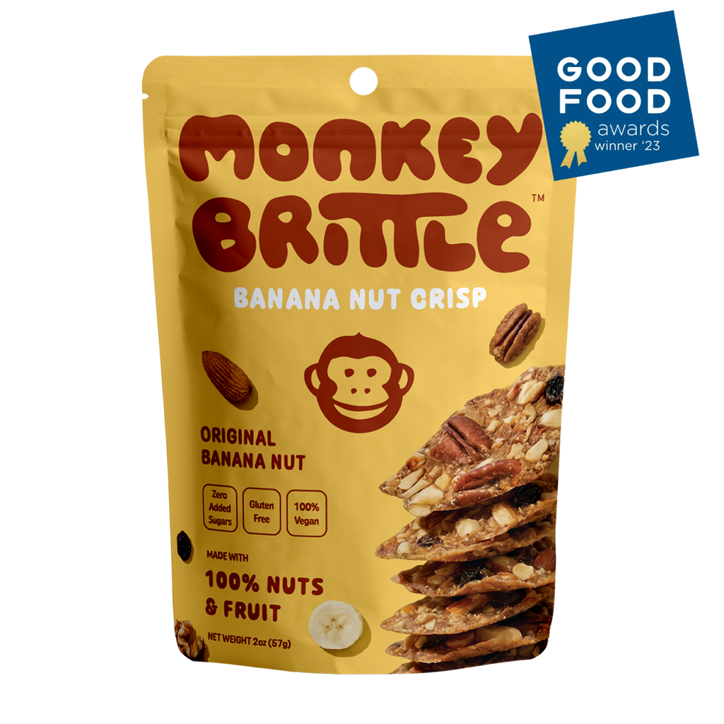Huggins Family Farms - Monkey Brittle - Original - Case of (6) 2oz Bags
