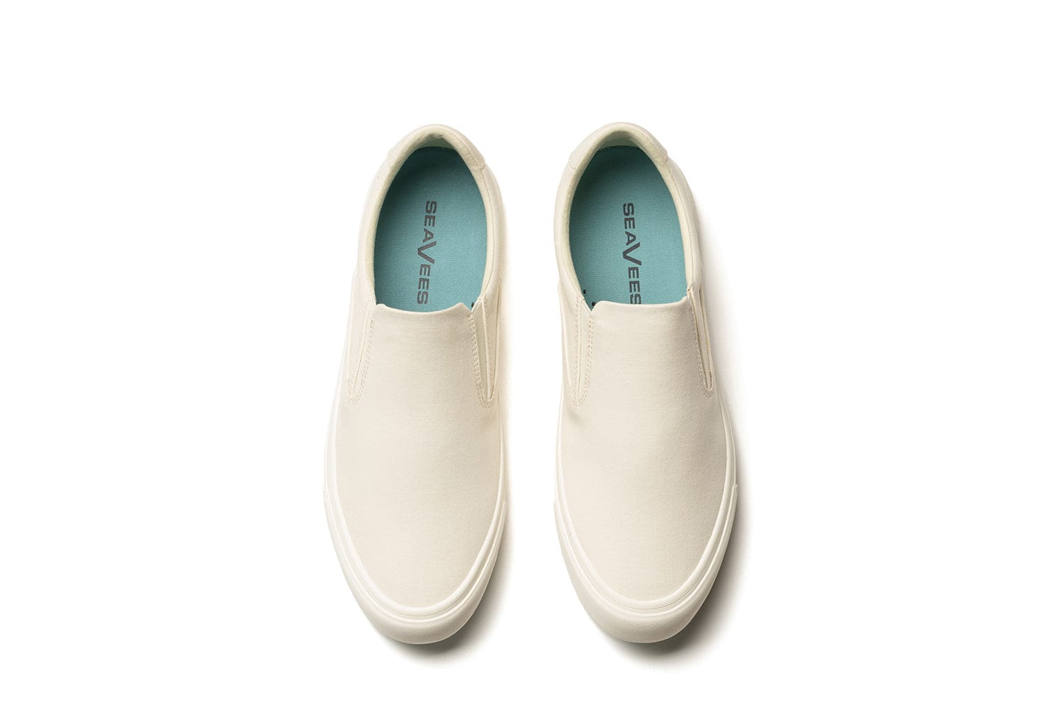 SeaVees Hawthorne Slip On, Bleach colorway, top view